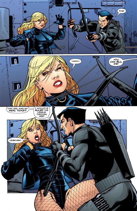 black canary porn comics